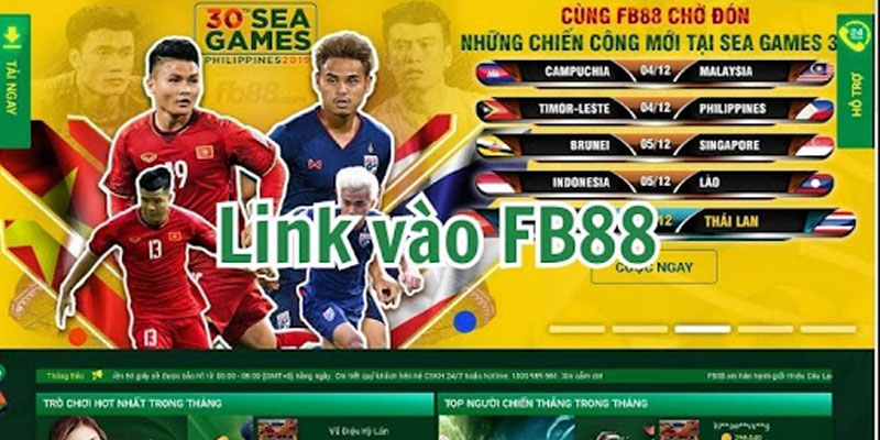 Truy cập link Fb88