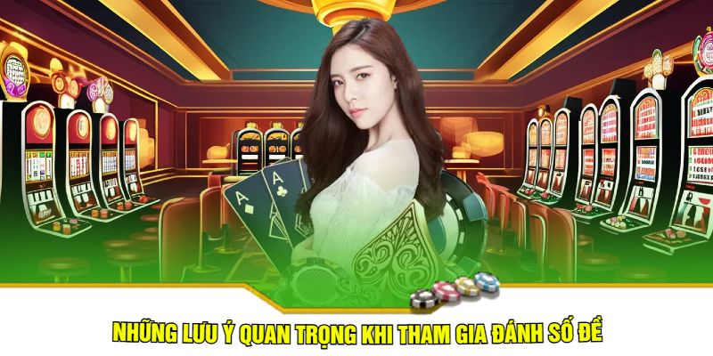 Những lưu ý quan trọng khi tham gia đánh số đề