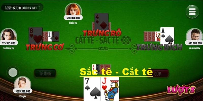 Cập nhật giao diện mới trong bàn chơi Catte