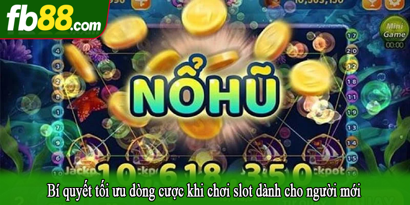 Bí quyết tối ưu dòng cược khi chơi slot dành cho người mới