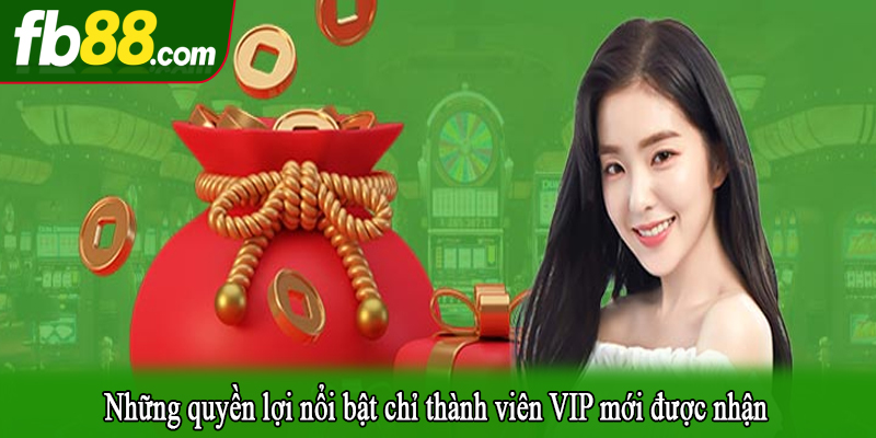 Những quyền lợi nổi bật chỉ thành viên VIP mới được nhận